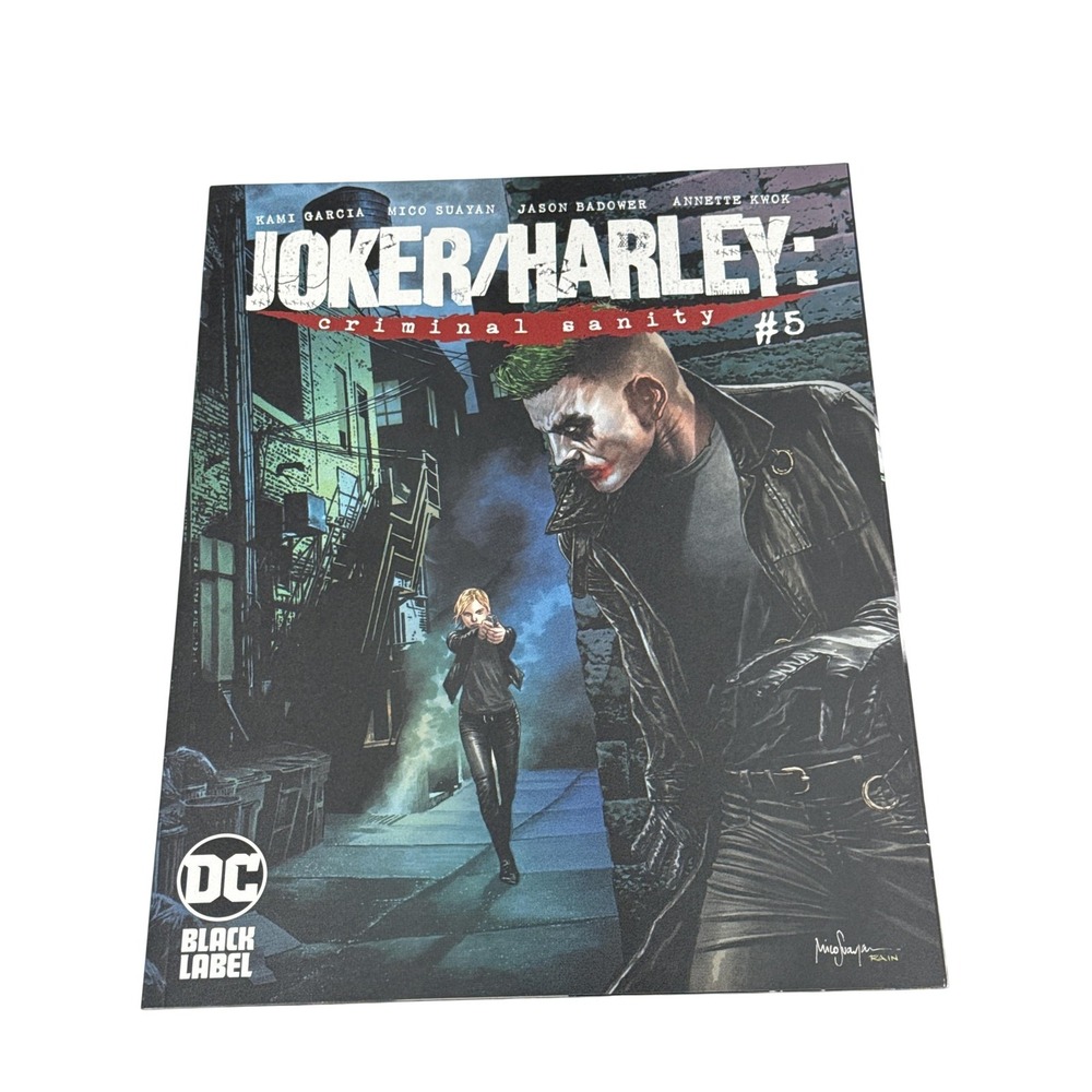 DC Comics Joker Harley Criminal Sanity #5 Black Label Comic